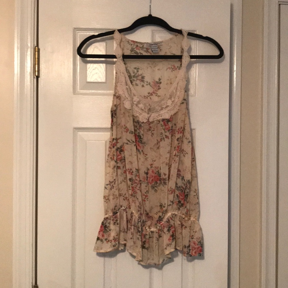 Floral Tank Top